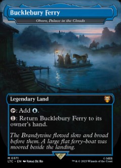 Oboro, Palace in the Clouds - Bucklebury Ferry The Lord of the Rings- Tales of Middle-earth Commander decks Topper